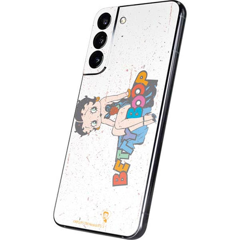 Betty Boop Splatter Galaxy S22 Plus Skin